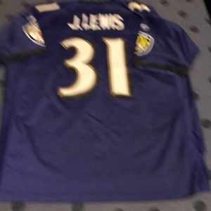 foot ball jersey Baltimore ravens J.Lewis
